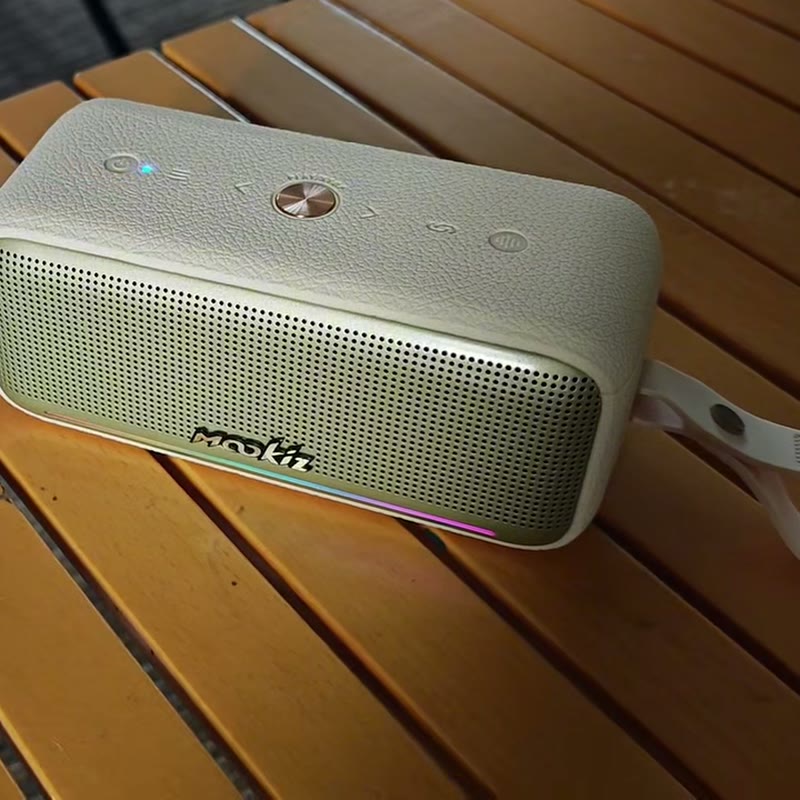 Leather-Texture Bluetooth Speaker M75L